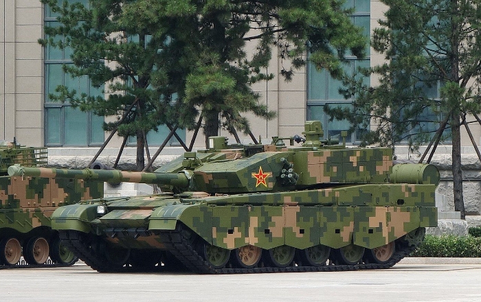 习近平视察过的武器装备-99A坦克